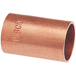 1-1/2 in. Copper Pressure Slip Coupling Fitting