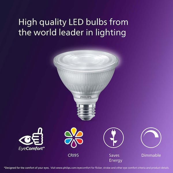 Philips 75-Watt Equivalent PAR30s Ultra-Definition High Output E26