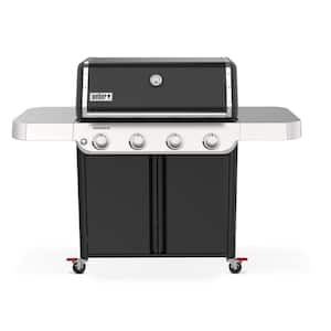 Weber Genesis E-325s 3-Burner Liquid Propane Gas Grill in Black with  Built-In Thermometer 35310001 - The Home Depot