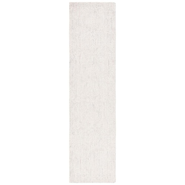 SAFAVIEH Ebony Blue/Ivory 2 ft. x 9 ft. Botanical Runner Rug