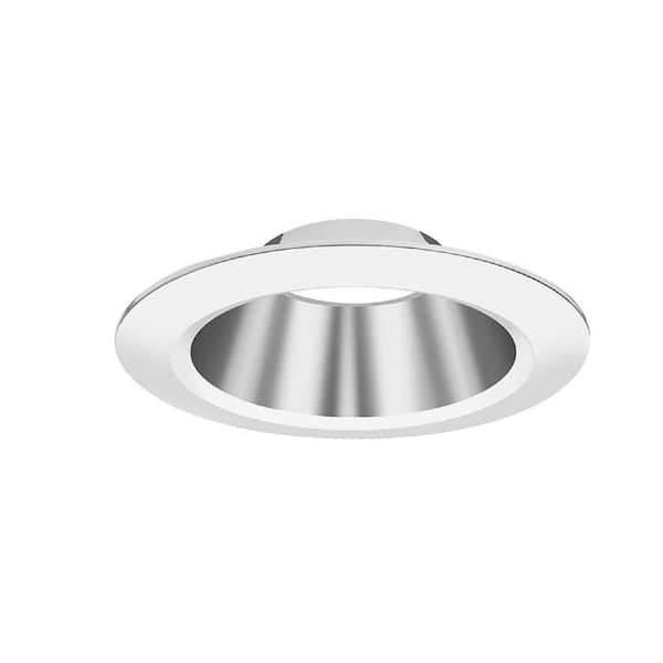 Lithonia Lighting RV 8 in. Open White LED Downlighting Trim