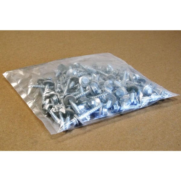 Extrm Fasteners 1"X1"Clr Pack 1 