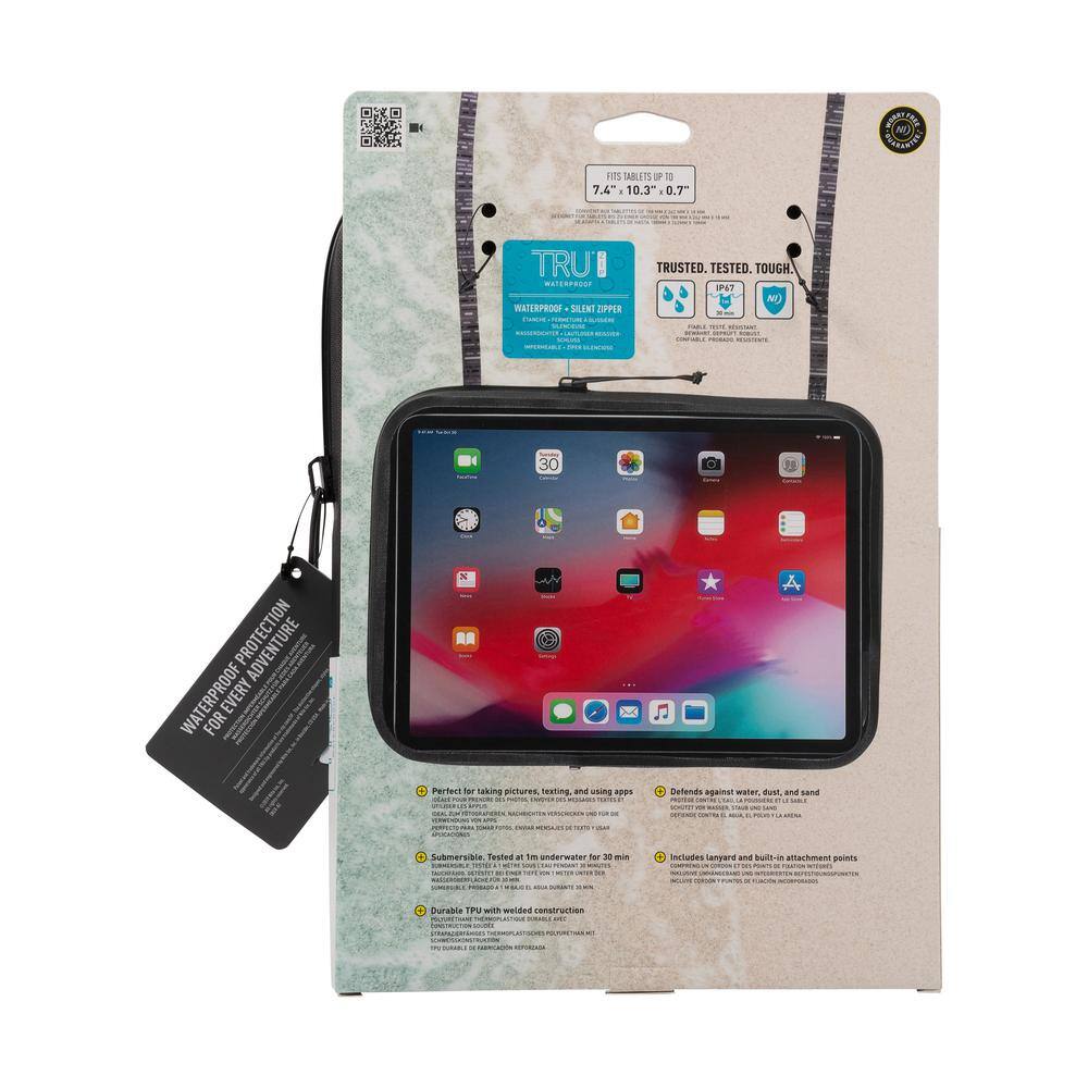 Clear TPU Waterproof Tablet Case with Touchscreen Friendly Design
