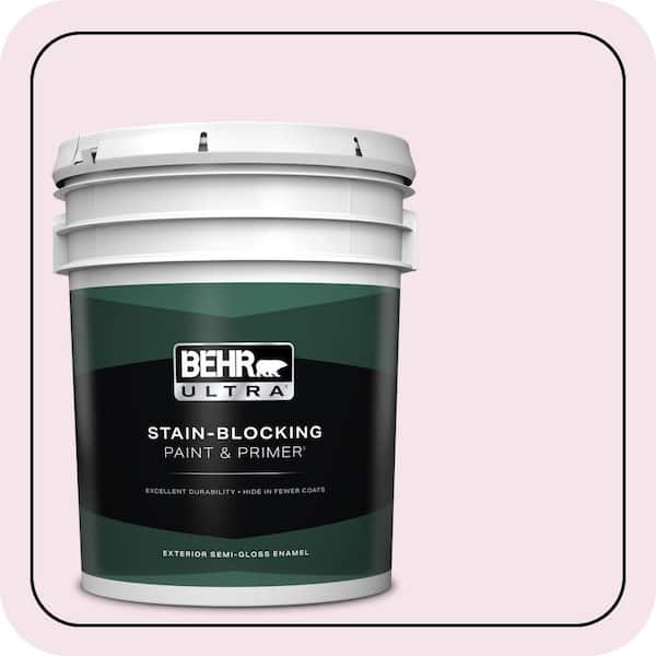 BEHR ULTRA 5 gal. #690A-1 Zephyr Semi-Gloss Enamel Exterior Paint & Primer