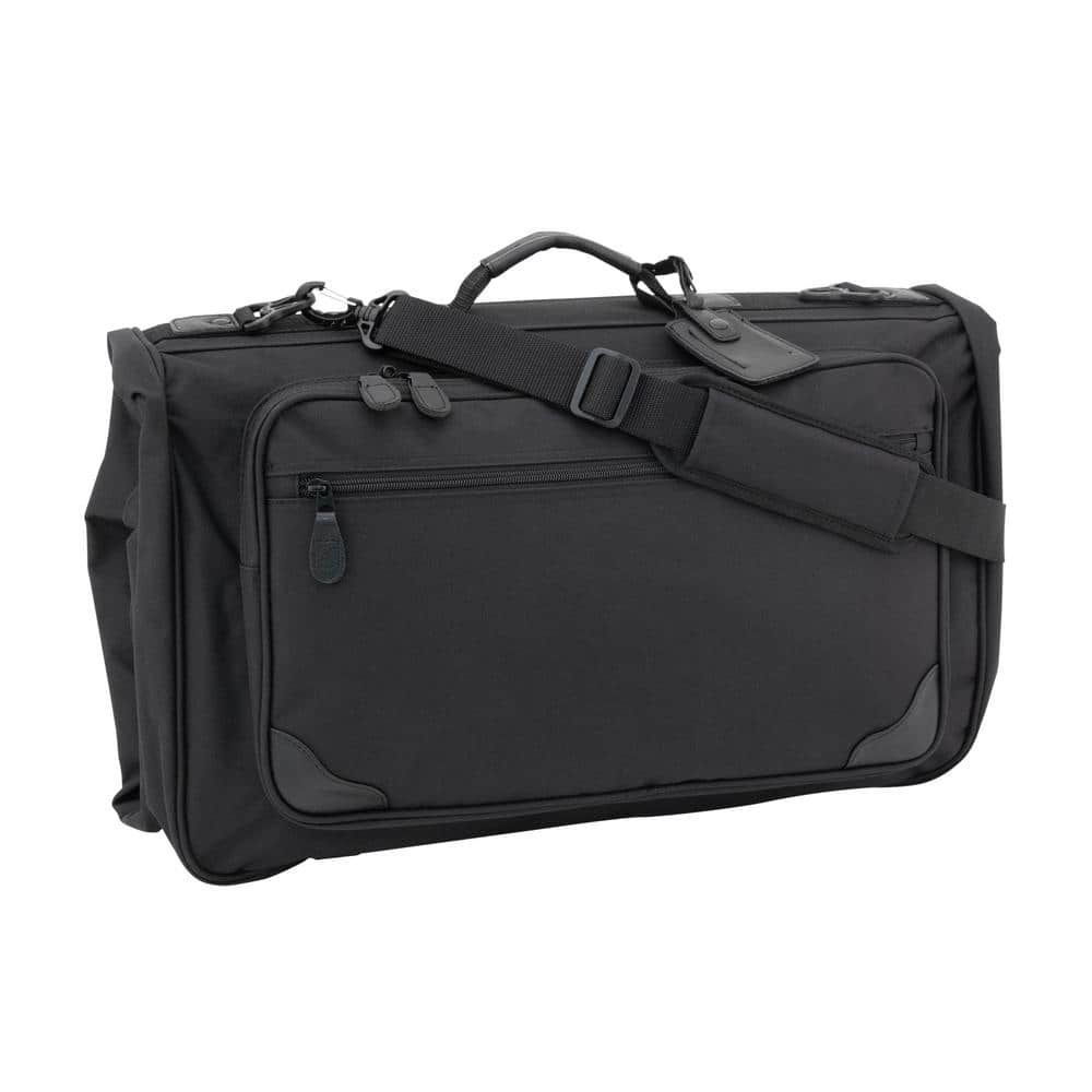 Mercury Luggage TriFold Garment Bag MRC1114-BK - The Home Depot