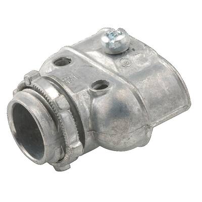 RACO 3/8 in. Flex/AC/MC Duplex Connector