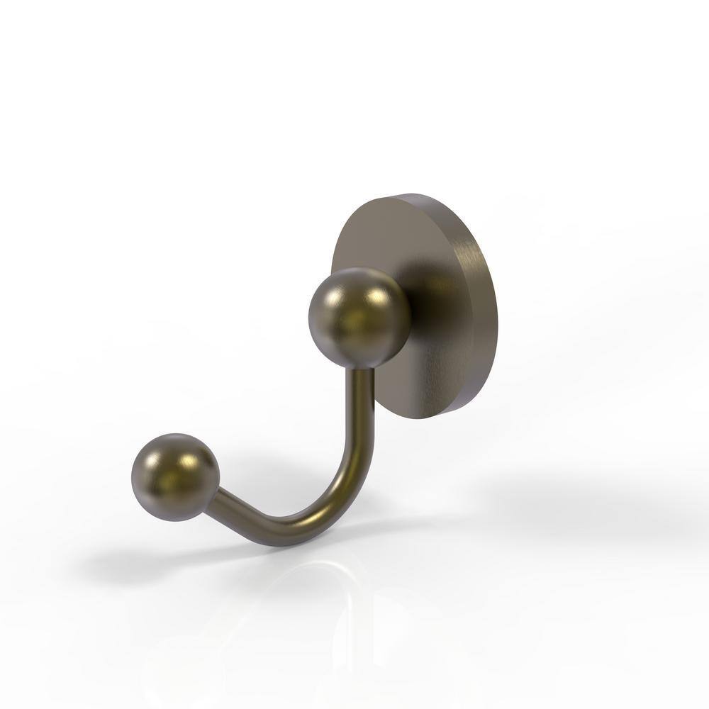 Allied Brass Prestige Skyline Collection J-Hook Robe/Towel Hook in Antique Brass