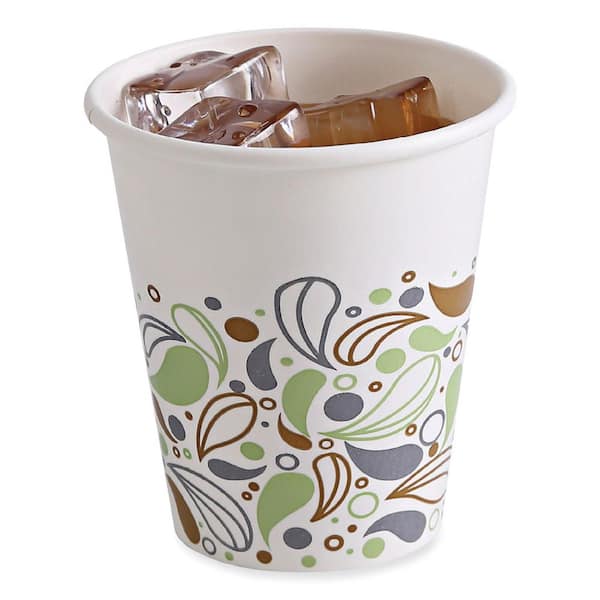 Boardwalk Deerfield 12 oz. Disposable Paper Cups, Cold Drinks, 20 Cups / Sleeve, 50 Sleeves / Carton