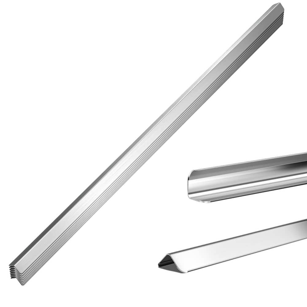 10-Pack 1 in. x 1 in. x 4 ft. Stainless Steel Wall Corner Guard, Metal Drywall Corner Bead with Smooth Folded Edge price history on PriceWatchPro