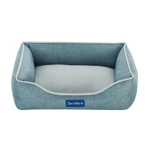 Arthur Extra-Small Teal Dog Bed