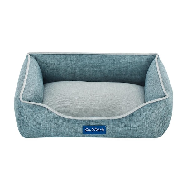 Sam's Pets Arthur Extra-Small Teal Dog Bed