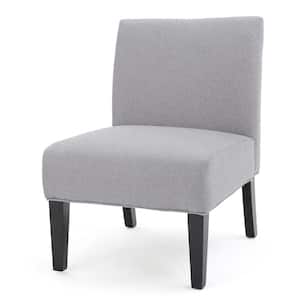 Galilea Light Grey Fabric Accent Chair