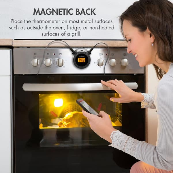 Magnetic Fireplace Stove Thermometer Temperature Monitor Oven