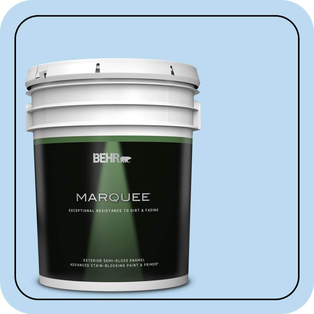5 gal. #P510-1 Greek Isles Semi-Gloss Enamel Exterior Paint & Primer price history on PriceWatchPro