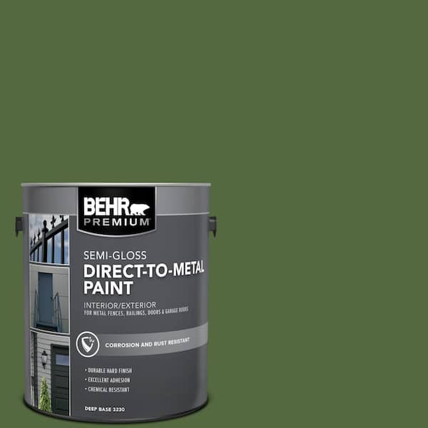 1 gal. #M380-7 Alfalfa Extract Semi-Gloss Direct to Metal Interior/Exterior Paint