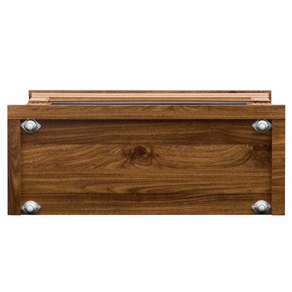 ToolCat 28 in. Freestanding Electric Fireplace Heater Mantel 400