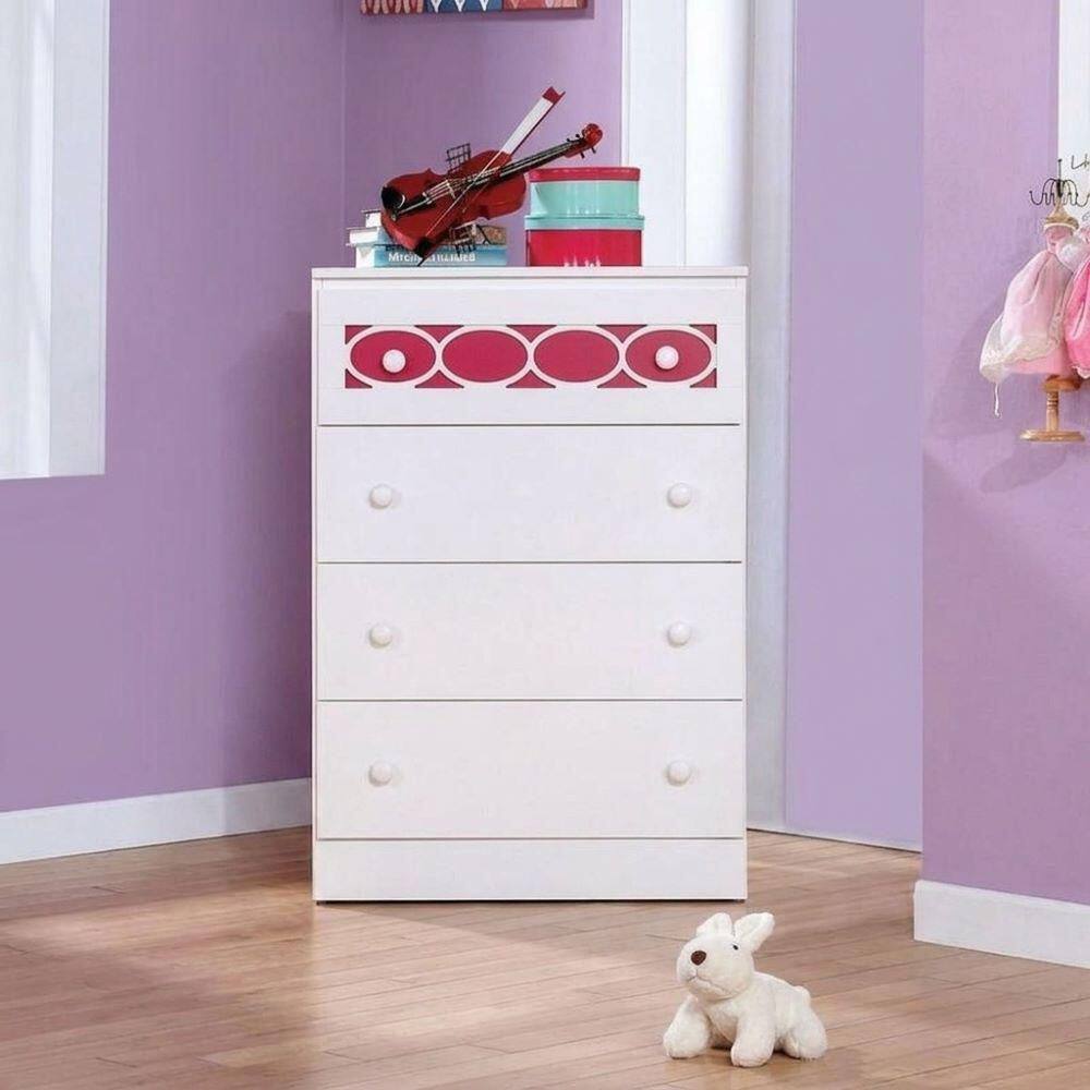 Cattleya 20.5 in. Pink and White Chest price history on PriceWatchPro