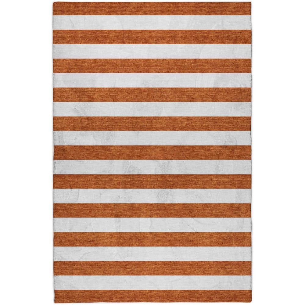 Dream Shag Premium Machine Washable Abstract ADS528 Paprika 10 ft. x 14 ft. Area Rug price history on PriceWatchPro