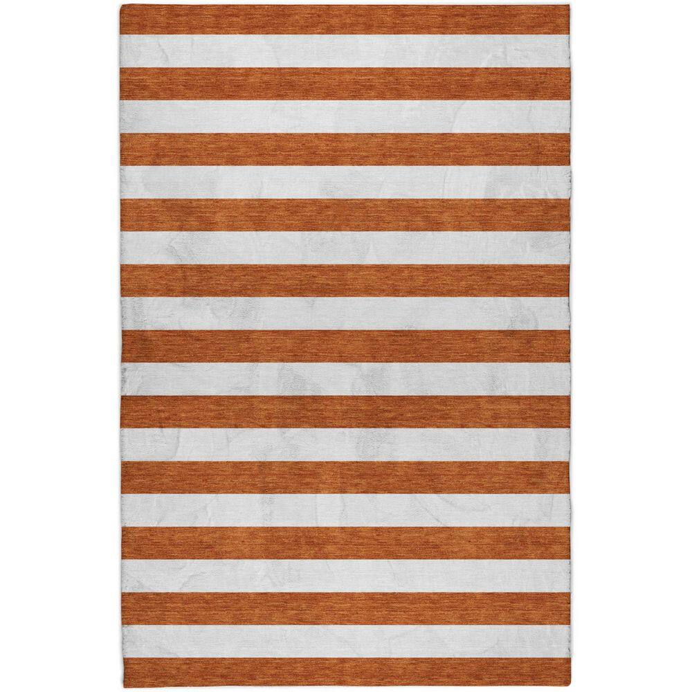 Dream Shag Premium Machine Washable Abstract ADS528 Paprika 3 ft. x 5 ft. Area Rug price history on PriceWatchPro