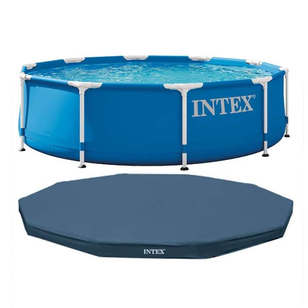 10 ft. Round 30 in. Deep Above Ground Pool Set