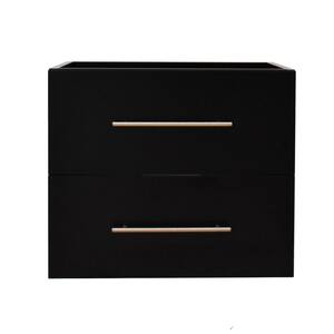 Napa 30 in. W x 18 in. D Bath Vanity Cabinet Only in Black