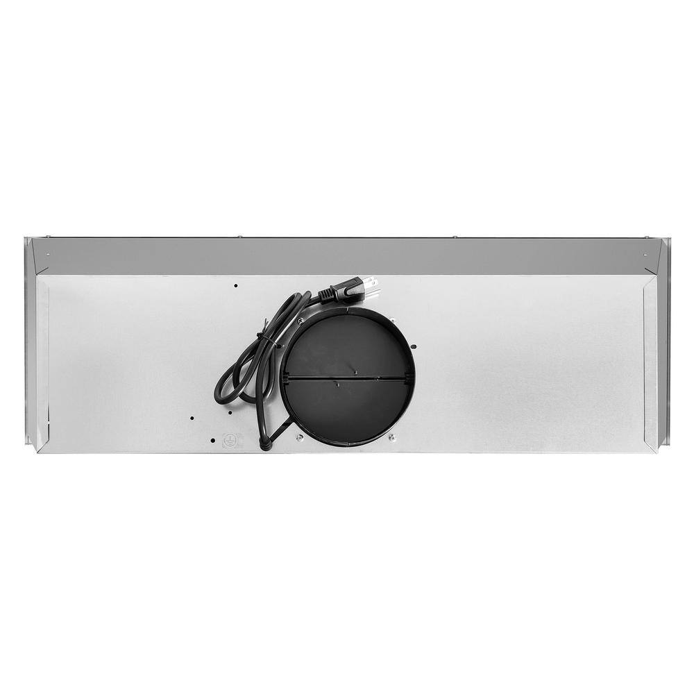 Cosmo 36" Stainless Steel Insert Range Hood with LED Lights