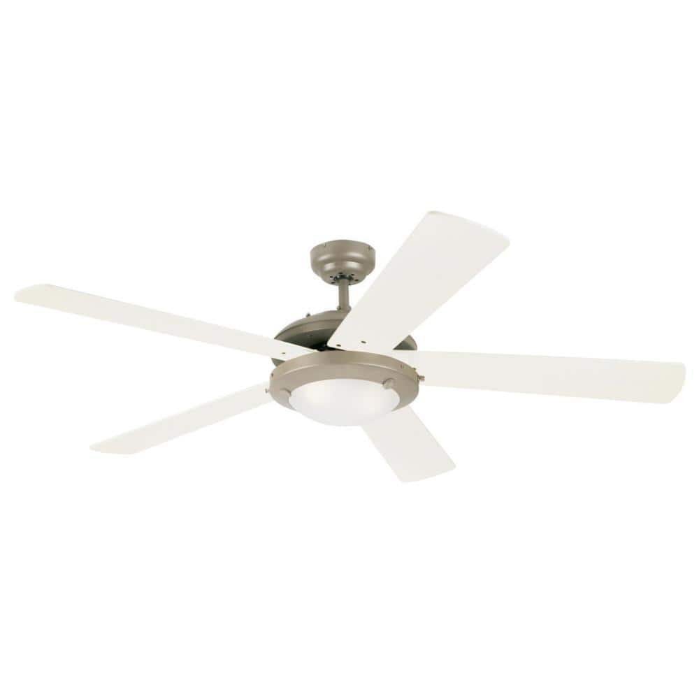 Westinghouse 52" Brushed Pewter Ceiling Fan with LED Light