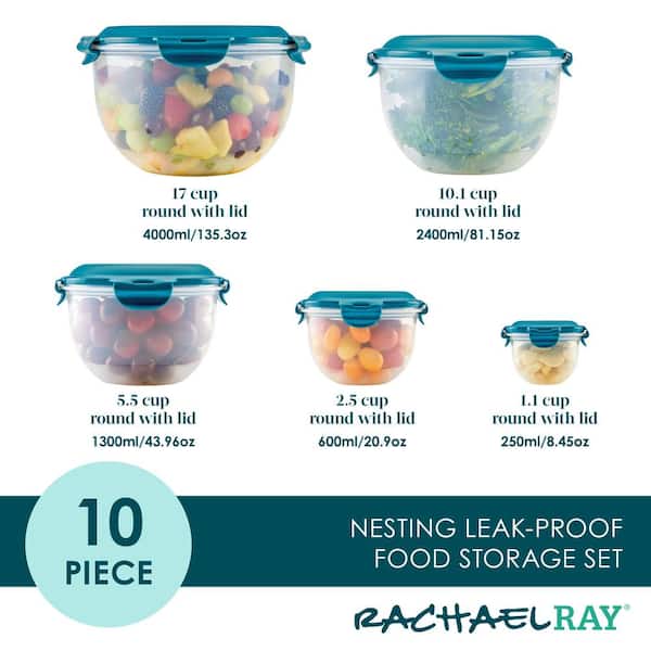 https://images.thdstatic.com/productImages/50b8af8c-2dc2-49c6-9ad2-467811d28cc8/svn/clear-with-teal-lids-rachael-ray-food-storage-containers-hsm957hs5t-76_600.jpg