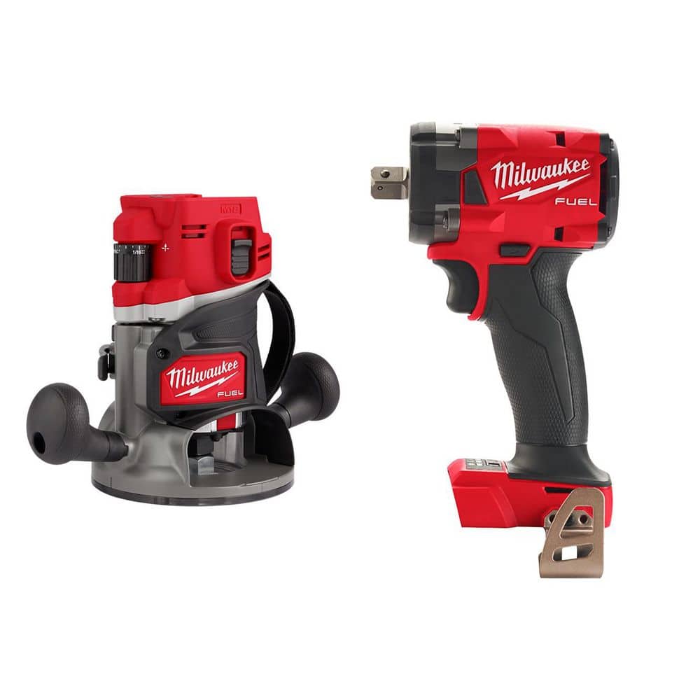 M18 FUEL 18V Lithium-Ion Cordless Brushless 1/2 in. Router w/ 1/2 in. Impact Wrench price history on PriceWatchPro