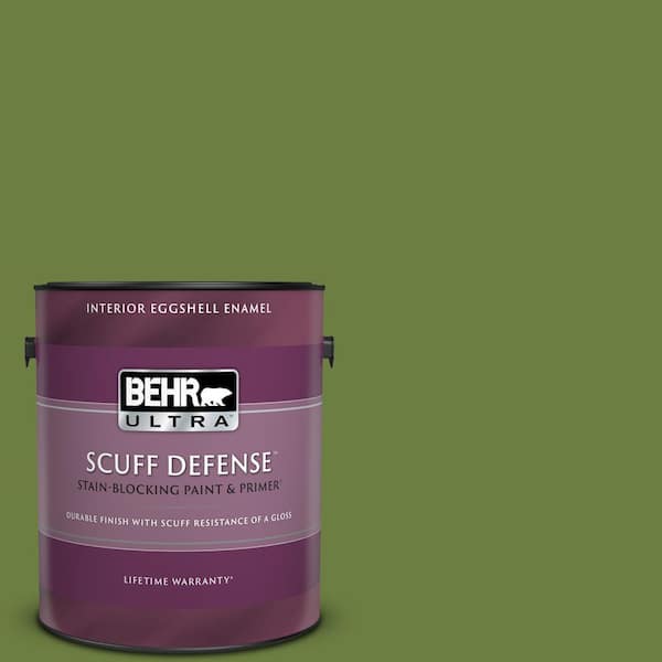 BEHR ULTRA 1 gal. #M360-7 Rockwall Vine Extra Durable Eggshell Enamel Interior Paint & Primer