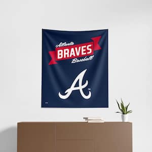 MLB Premium Braves Printed Multi-Colored Wall Hanging