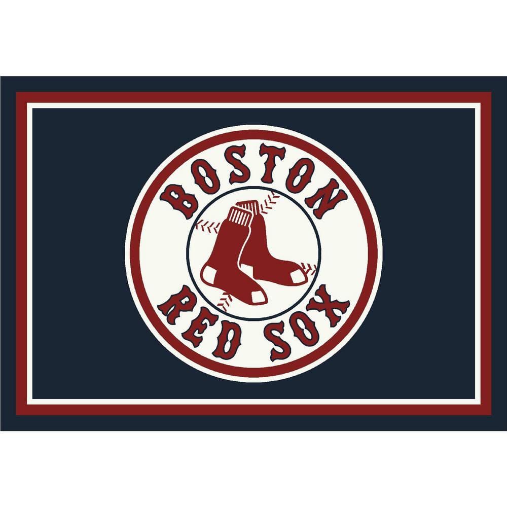 IMPERIAL Boston Red Sox 4 ft. by 6 ft. Spirit Area Rug IMP 521-2003 - The  Home Depot