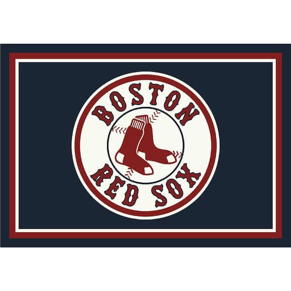 IMPERIAL Boston Red Sox 4 ft. by 6 ft. Spirit Area Rug