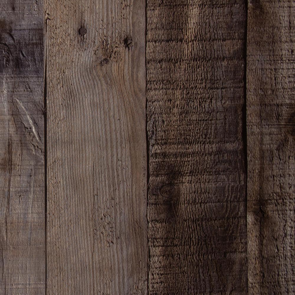 Planks Brown Vinyl Strippable Roll (Covers 26.6 sq. ft.)