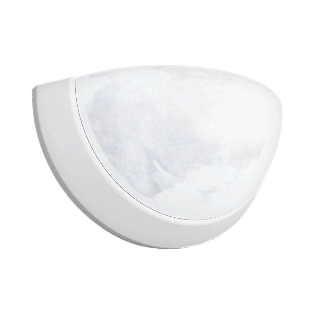 11 in. White Wall Sconce with Acid-Etched Glass Lens price history on PriceWatchPro