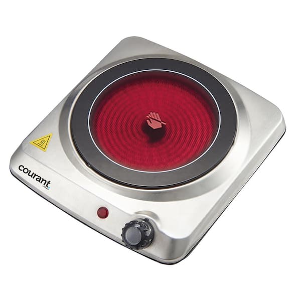 Portable Electric Single Burner Stove Hot Plate 1000W Cooktop Cooker  Outdoor