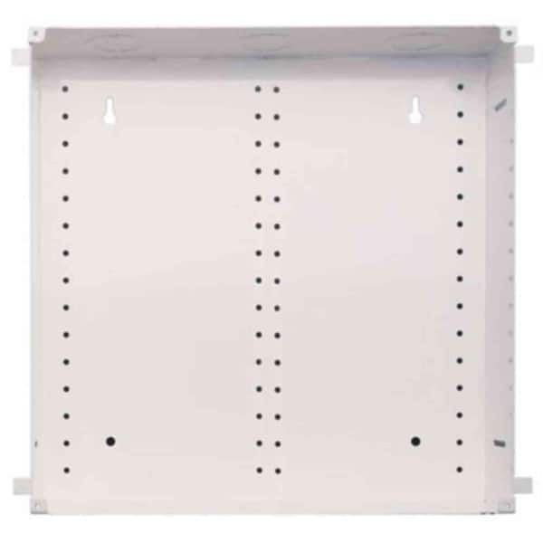 14 in. Structured Media Enclosure and Flush Mount Cover, White 47605-140