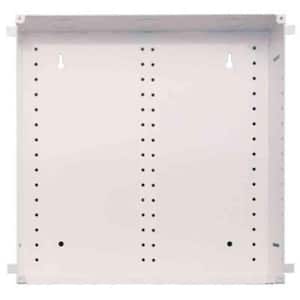 14 in. Structured Media Enclosure and Flush Mount Cover, White