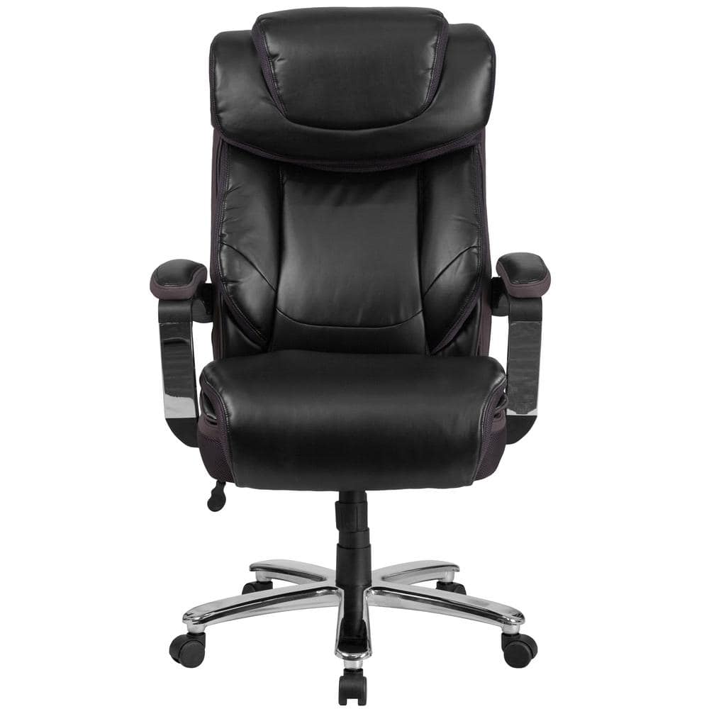 Black High Back LeatherSoft Executive Swivel Office Chair