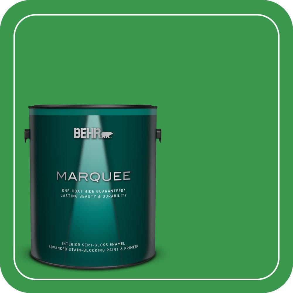 1 gal. #450B-6 Formal Garden Semi-Gloss Enamel Interior Paint & Primer product image for price tracking