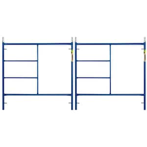 Saferstack 5 ft. x 5 ft. Steel Mason Scaffolding Frame, 2-Pack