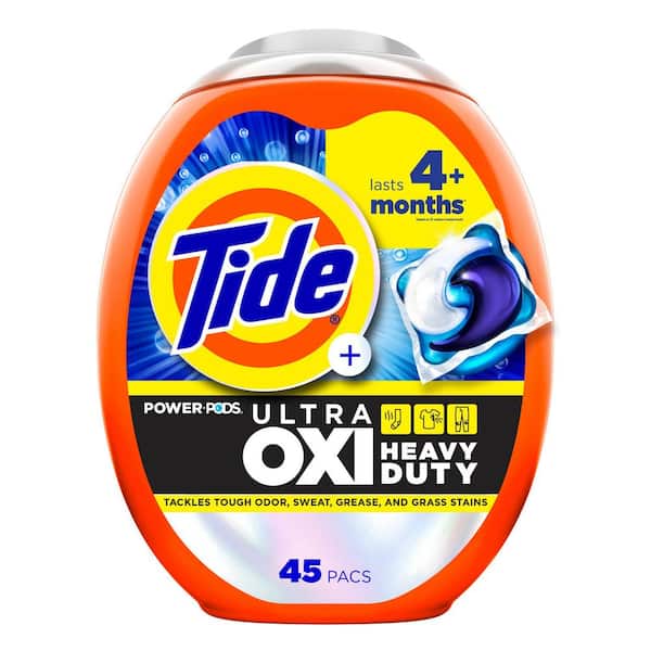 Ultra Oxi Heavy Duty HE Power Pods Original Scent Laundry Detergent Pods, 45-Count
