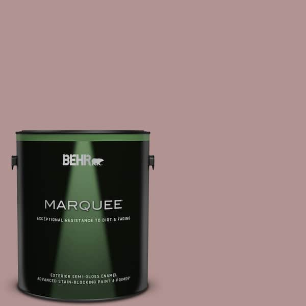 BEHR MARQUEE 1 gal. #MQ1-46 Antoinette Semi-Gloss Enamel Exterior Paint & Primer