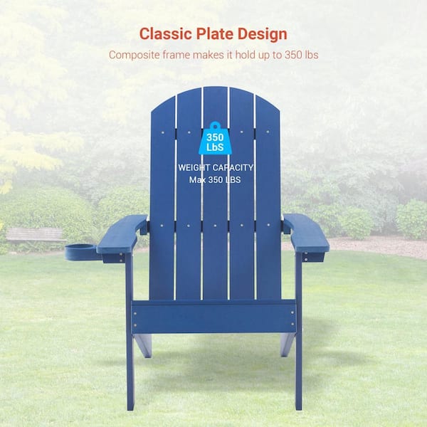 Navy blue adirondack online chairs plastic