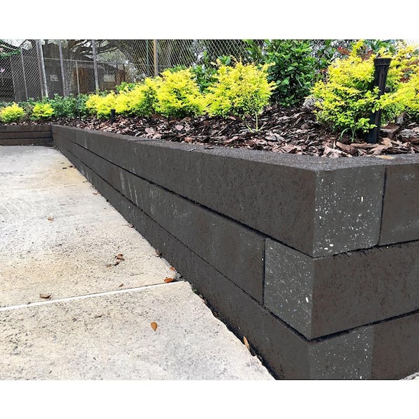 BestPLUS 6 in. x 6 in. x 8 ft. Brown Recycled Plastic Lumber