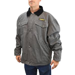 Men's Small 20-Volt MAX XR Lithium-Ion Charcoal Barn Coat Kit with 2.0 Ah Battery and Charger