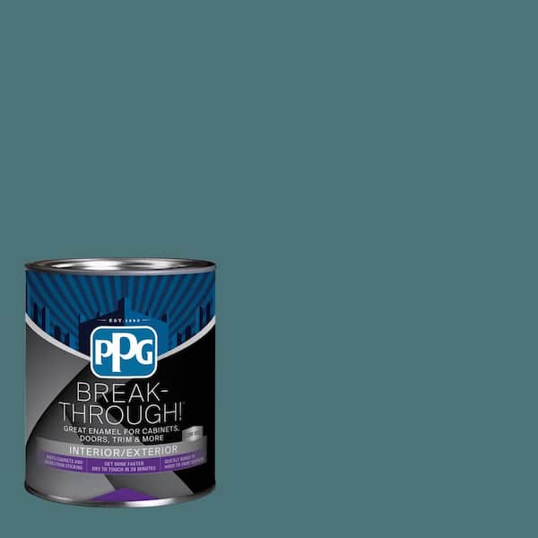 1 qt. PPG1148-6 Vining Ivy Satin Interior/Exterior Door, Trim and Cabinet Paint