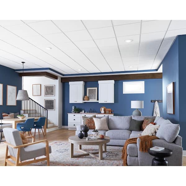 Armstrong CEILINGS YUMA White 2 ft. x 2 ft. Tegular Ceiling Tile