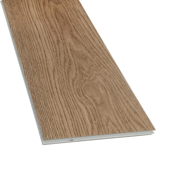 DuraDecor Liz Marie's Greige Retreat 20 MIL x 7 in. W x 48 in. L Click Lock Waterproof Lux Vinyl Plank Flooring (23.2 sqft/case)