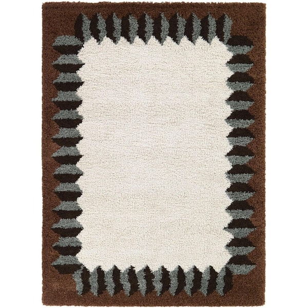 Hadrian Cream 7 ft. 10 in. x 10 ft. Border Area Rug